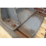 Gietijzer industrieel frame meetopstelling